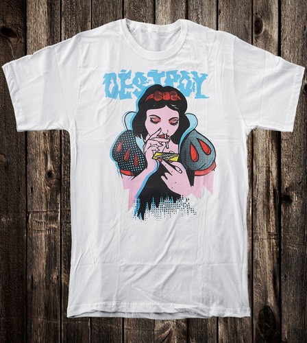 Retro punk tee shirt novelty - t,